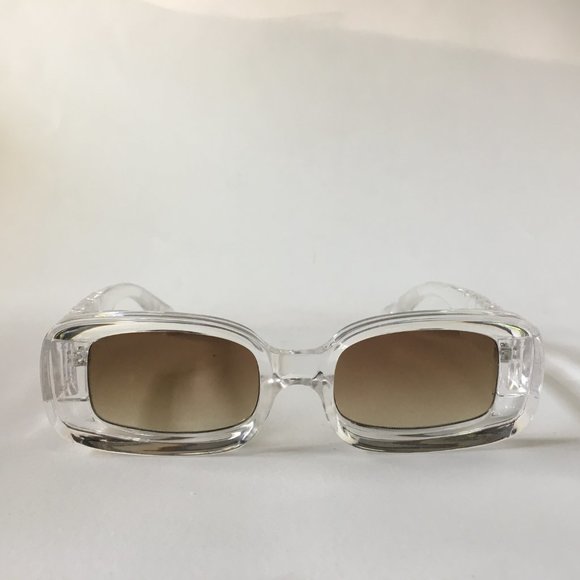 *HOST PICK* Betbe Sunglasses Clear Fashion Polarized Rectangle BE3168 Italy New - Picture 6 of 14